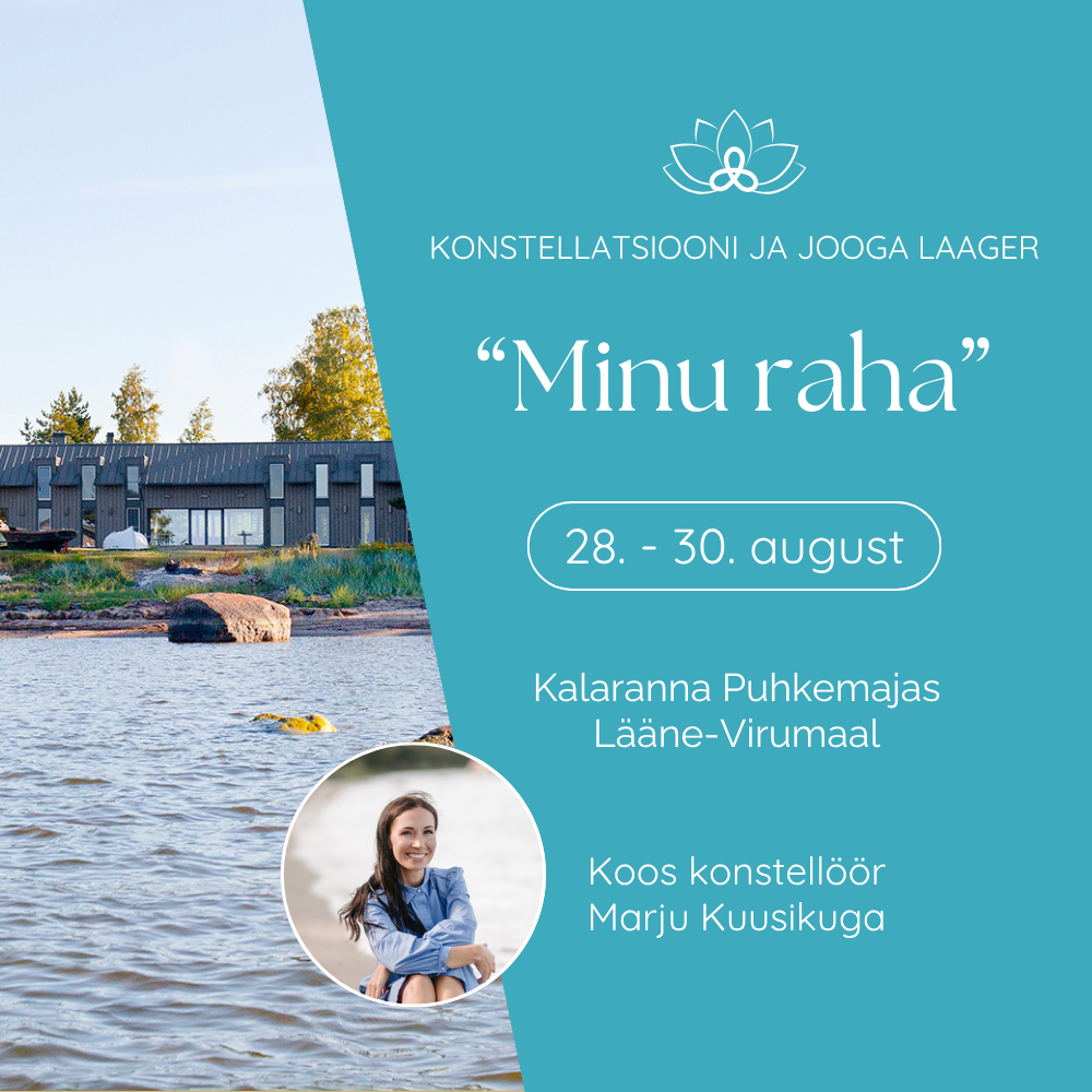 Konstellatsiooni ja jooga laager "Minu raha"